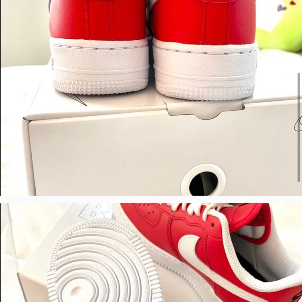 Nike Airforce red ,new never worn before